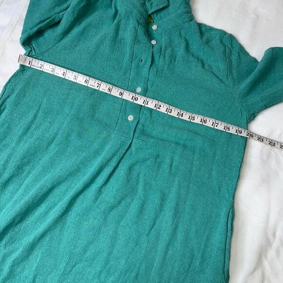 Maxi Corton Collared Shirt Dress - Picture 8 of 11